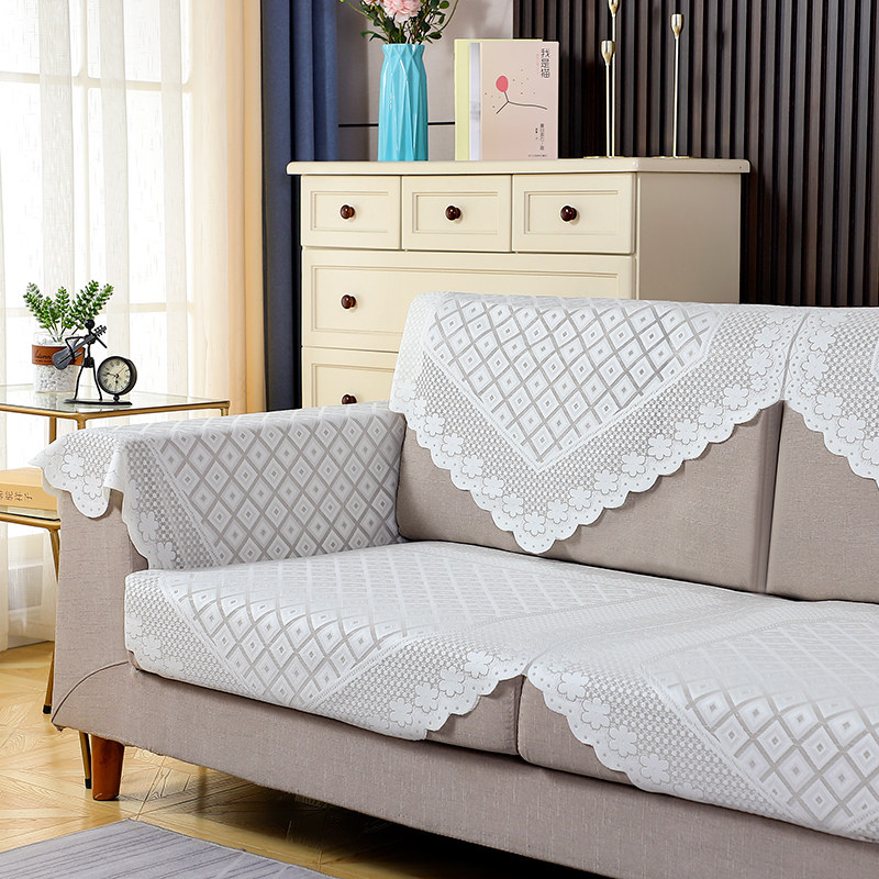 Lace sofa towel back towel fabric sofa armrest cover cover cloth cover non-slip four seasons universal sofa cover cloth