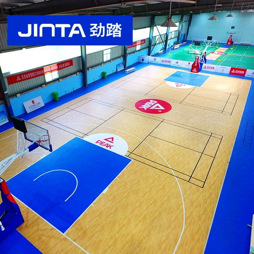 Jinzai Basketball Piece Пластиковая комната посвященная ПВХ Пластиковая спортивная спортивная площадка профессиональная баскетбольная спортивная спортивная деревянная пол