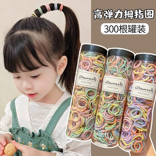 Детская безвредная маленькая эластичная резинка, не повреждает волосы