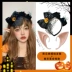 Cô bé cos elf tai nhọn trang phục Halloween mũ đội đầu phù thủy nhỏ bông tai thiên thần trình diễn 