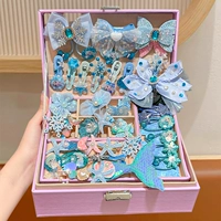 Синяя подарочная коробка, комплект, 37 шт