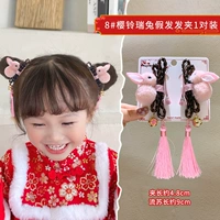 8#Sakura Lingrui Rabbit Wig Wig Clip 1 пара