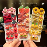 6# резинка для волос с цветком моркови и ананаса, набор из 42 предметов