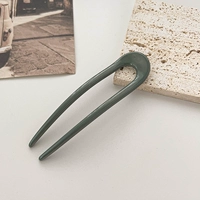 Зеленый цветовой круг, заколка для волос, китайская шпилька