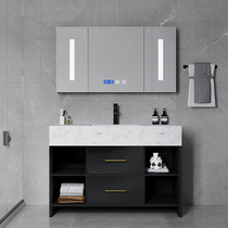 German Orofin marble bathroom cabinet combination bathroom floor flat light luxury modern simple hand wash face toilet