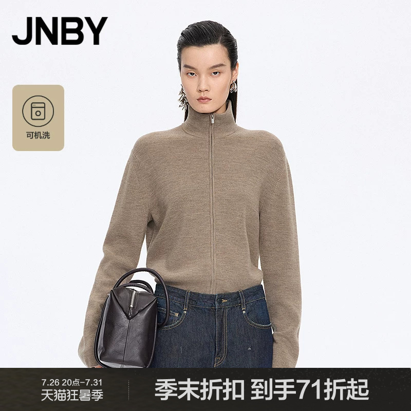 [Machine Washable Wool] Same Style as in the Mall Jnby/Jiangnan Cloth 26 Spring New Knit Cardigan 5Q331589H