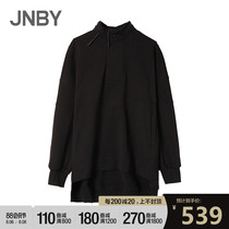 JNBY x REVERB autumn personality letter loose pullover sweater female RJB236160