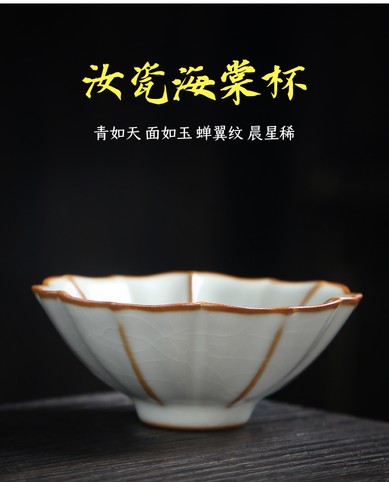 Silver your up master cup single CPU ceramic cups tea sample tea cup, jingdezhen porcelain kunfu tea tea set by hand