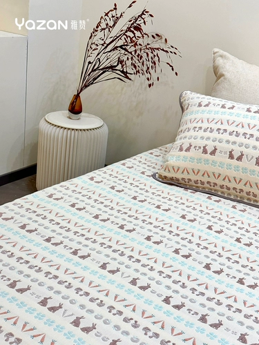 雅赞 Детский летний марлевый коврик для матери и ребенка