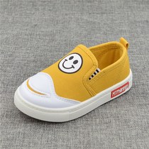 Day special new boys canvas shoes Childrens cloth shoes board shoes a pedal girl soft bottom casual baby shoes tide