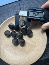 Silver stone dragon beads single beads with left and right holes about 14 mm