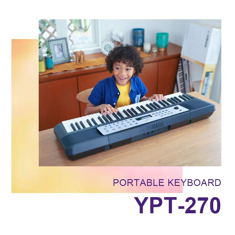 Mountain leaf electronic violin YPT-270 beginners children adult old age with preschool teacher special entry 61 Key specialties