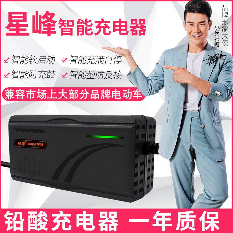 The manufacturer directly supplies the Stangfeng Electric Vehicle Charger 48V12AH48V20AH48V30AH50AH lead acid charger