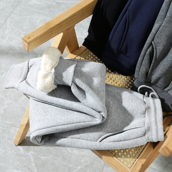 Men's athleisure fleece blouson pants