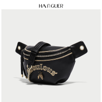 HANGUER & CK bee Joker chest bag women 2021 new limited foreign style running bag chain shoulder bag