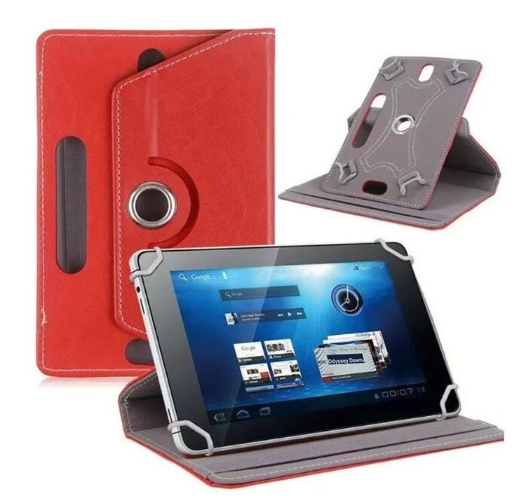 7-inch 89-inch 10-inch đựng máy tính bảng nói chung với ba lỗ 360 độ xoay gân rút lại phổ tay góc - Phụ kiện máy tính bảng bàn phím cho ipad pro 2020