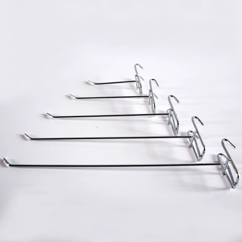 Bolded Grid Hook Supermarket Shelf Store Store Store Display Rack Сточка для крючка металлическая сетчатая сетка сетка крючок крюк