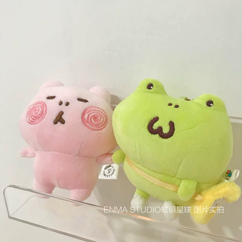 Enma studio, оригинальная плюшевая подвеска, игрушка, брелок, подарок на день рождения