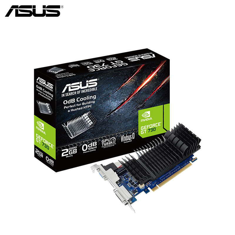 SUSTech ASUS GT730-SL-2GD5-BRK GDDR5 2GB Home Entertainment Office Home Independence