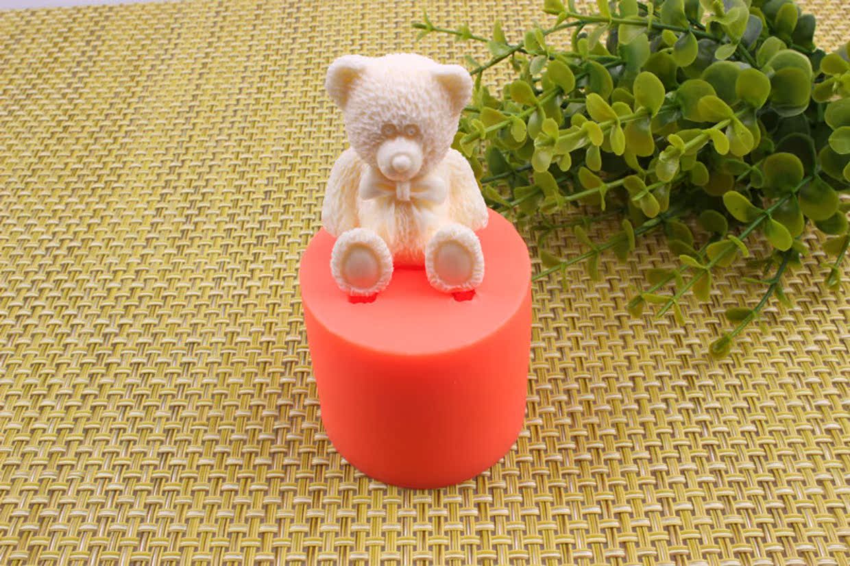 DIY fondant bánh khuôn silicone sô cô la khuôn stereo stereo silicone handmade xà phòng mài nhựa khuôn khay làm kem
