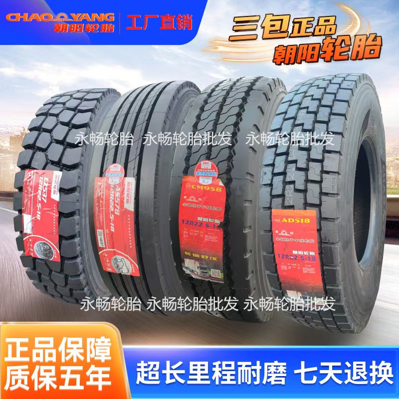 Chaoyang Tires 8R/9R/10R11R22.5 12R22.5 295/80R22.5 for Cargo Trailers, Vacuum Buses
