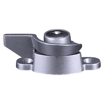 Keyed window latch sliding door and window left and right translation window lock hook plastic steel aluminum alloy window lock crescent lock