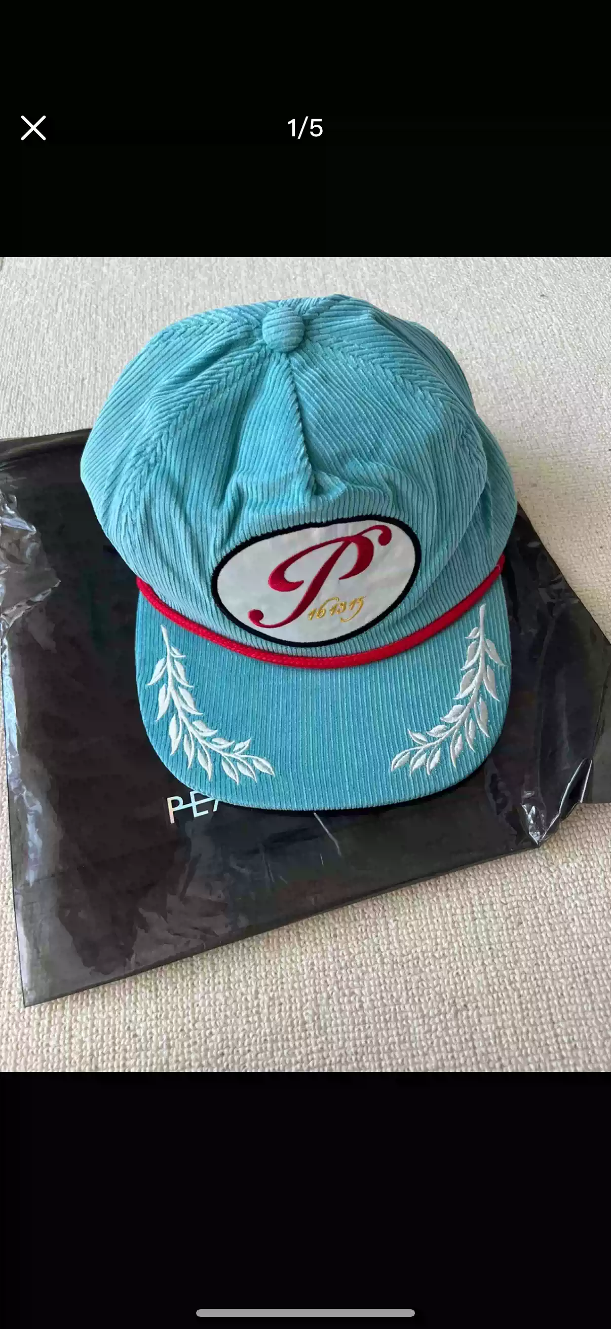 peaceminusone PMO DENIM BUCKET HAT BLUE 【公式通販】