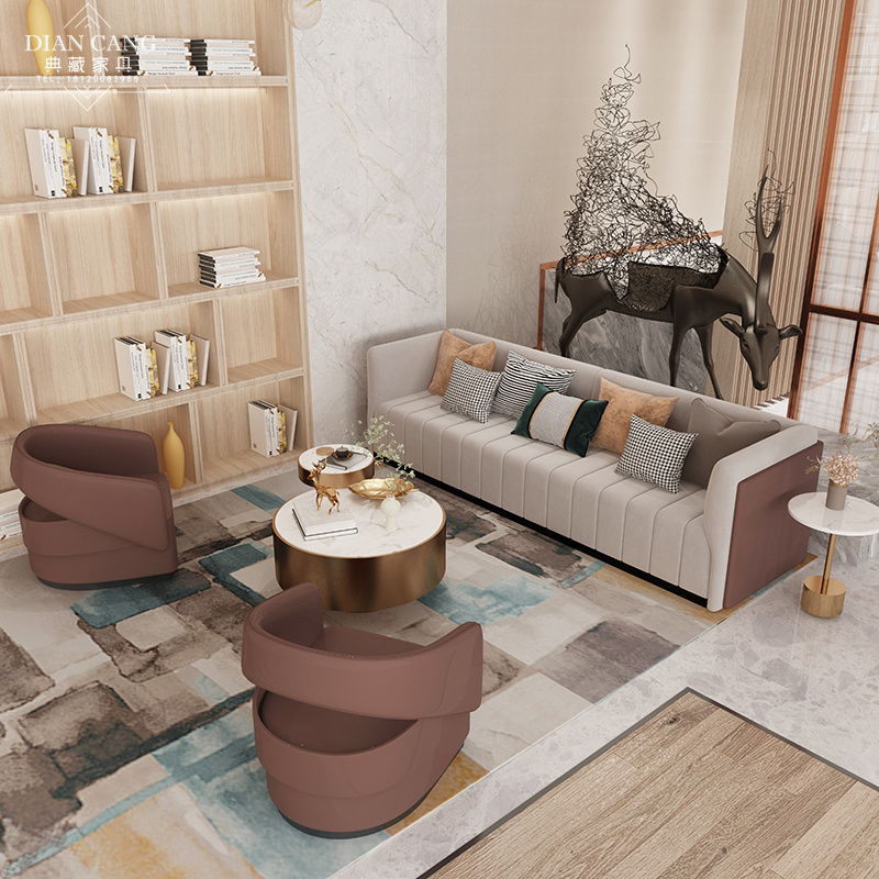 Sample Uk Show Center Department Talks Sofa Composition Hotel Beauty Institute Reception Area Table And Chairs inter-board furniture Customized