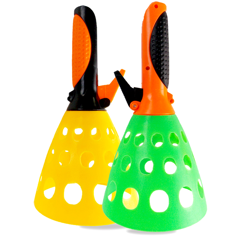 Kindergarten parenting early to teach outdoor toy double launch elastic throwing ball children docking ball games