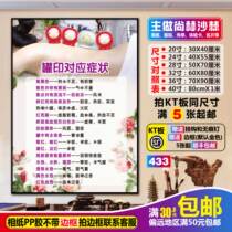Shanghe propaganda poster wall chart Shang Hyuk poster beauty poster physiotherapy poster pot seal corresponding symptoms