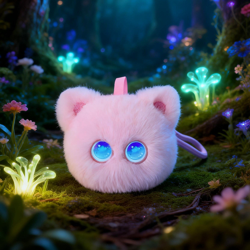 Ai Smart Plush Kitten Doll Desk Companion Small Figurine Pendant Children's Toy Gift for Best Friend or Girlfriend's Birthday Ai Smart Plush Kitten Doll Desk Companion Small Figurine Pendant Children's Toy Gift for Best Friend or Girlfriend's Birthday