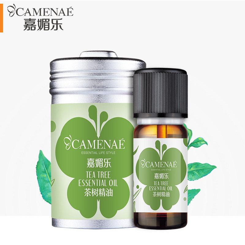 Caramelea tea tree unilateral essential oil 10ML control oil powder to collect fine pores youthful pimples dredge the skin