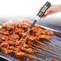 Stainless steel food thermometer probe barbecue fork electronic digital display backlight liquid bottle baking cooking oil thermometer