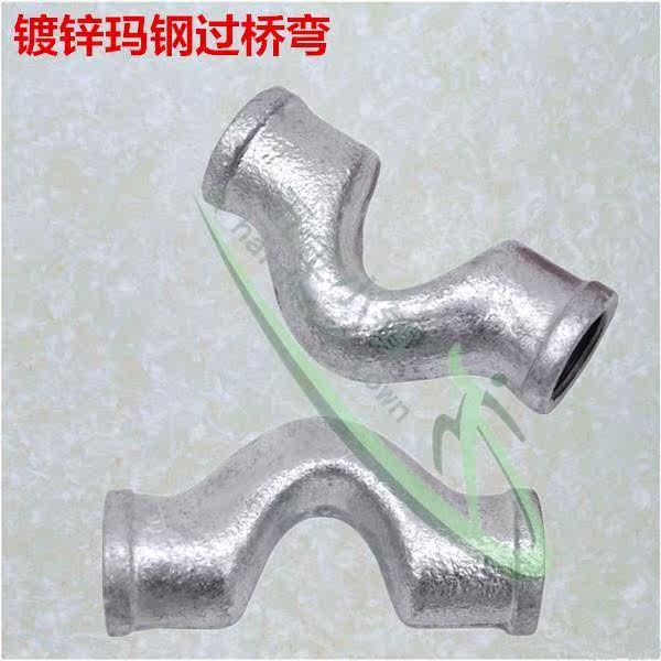 Hot-dip galvanized inner wire cross bridge 5040DN15 5040DN15 DN20 DN25 4 points 6 points 1 inch wall corner joint