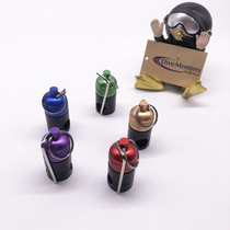 Diving spare second stage fixed magnetic quick release buckle BCD breathing regulator low pressure tube clamp magnetic buckle