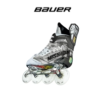 Bauer 趵 Mission RH Inghaler Series WM01 Hocked Roller Skates in -Line Rolled The Shoes