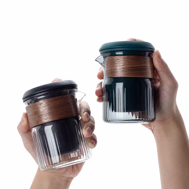 Carry-on Guests Cup Ceramics One Pot Three Cups Outdoor Portable Glass Travel Utive Tea Furniture Set Group Single Brief