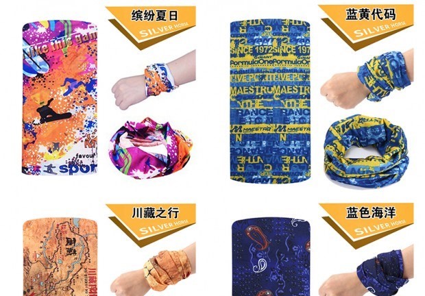 Magic turban thể thao hip hop thay đổi cổ áo khăn quàng cổ ngoài trời nam cổ áo cưỡi khăn trùm đầu - Kerchief / Earflap khăn ống đa năng giá rẻ