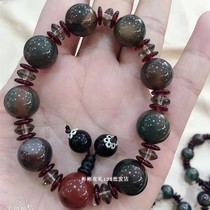 Fathers Day Natural Old Manau Single Circle Handchain Mens money Manau Hand strings minimalist Crystals Hand Strings Ornament Gifts