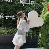 Комплект, небольшая летняя одежда, яркий броский стиль, 2022 года, в стиле Шанель