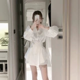 Комплект, небольшая летняя одежда, яркий броский стиль, 2022 года, в стиле Шанель