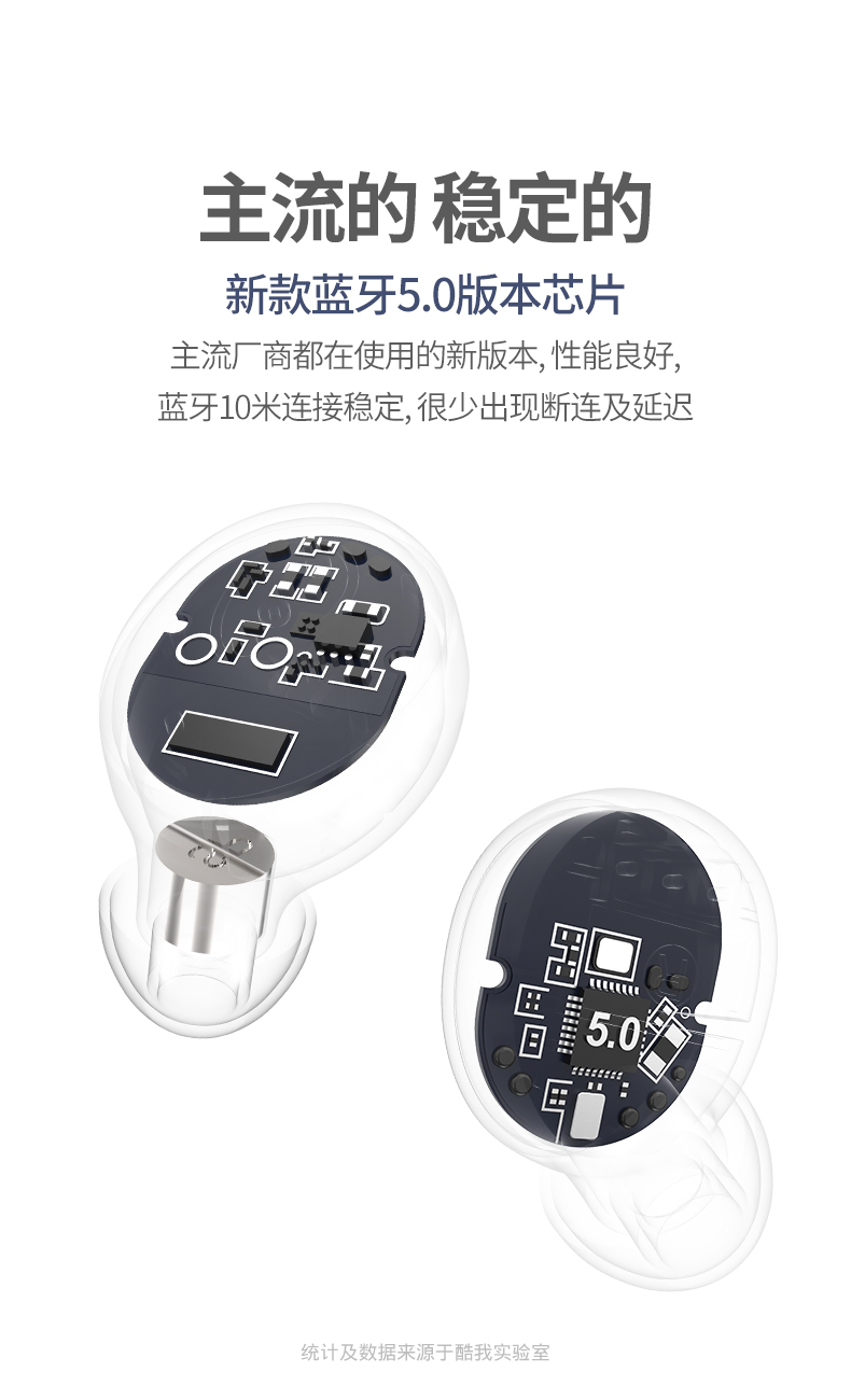 酷我音乐 kupods 真无线立体声蓝牙耳机 取出即连 图6