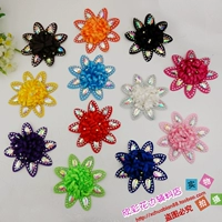 Аксессуар, трехмерный воротник на лацкан, наклейка, DIY, с вышивкой, 1 шт