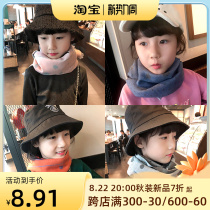 Girl Winter Wave Point Scarf New Baby Foreign Air Thickened warm CUHK Tong Fashion 100 Lapped Neck