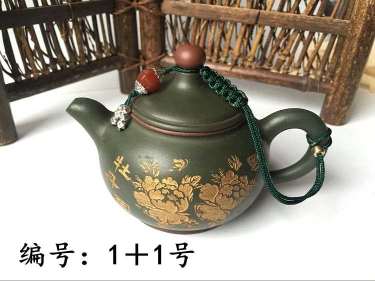 Dao rope lid kunfu tea pot of rope tied a rope fastened pot it rope tied the teapot teacup rope gourd ladle