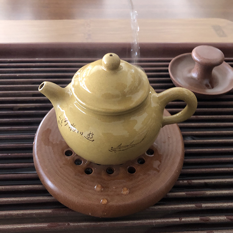 Lai pot pad are it a pot of tea on bakelite bearing saucer kung fu tea set a pot of tea tray bakelite pot pad package mail