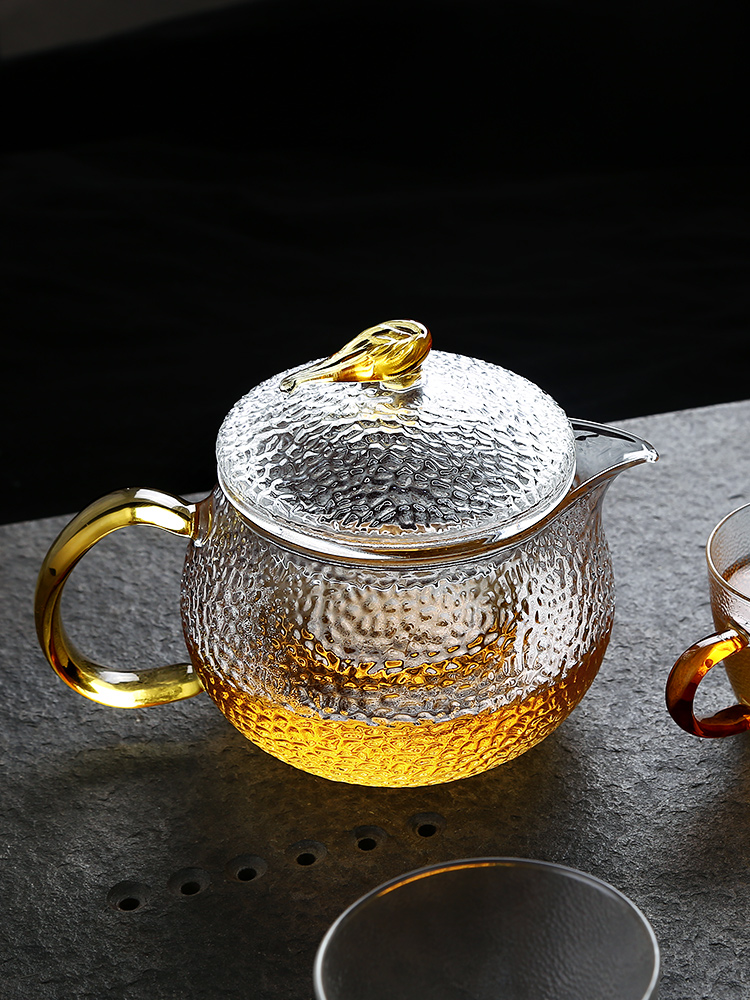 One small hammer glass teapot electricity TaoLu boiled tea tea bags are transparent single separation of tea kettle