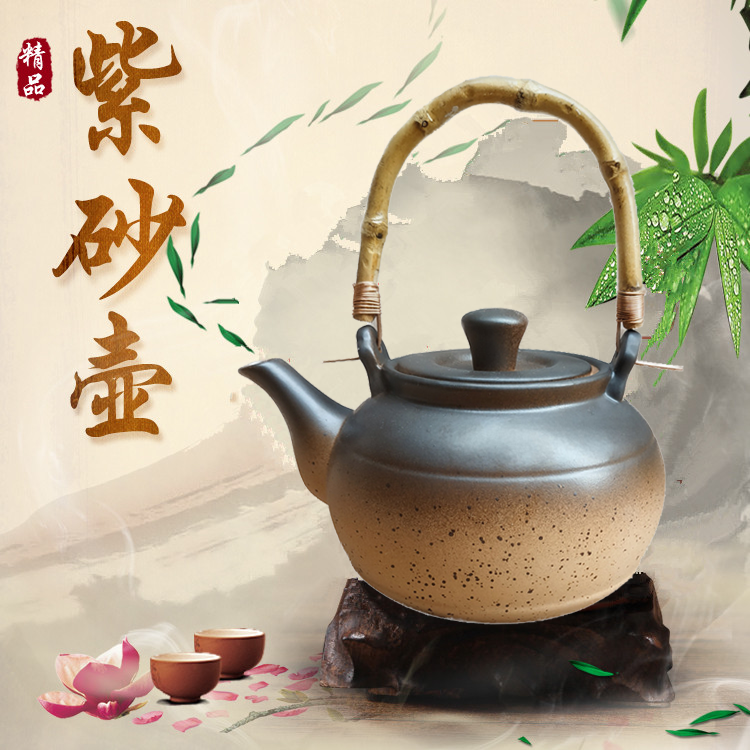 Household are it high temperature ceramic heat the blowout sand pot of black tea have the kettle boil water to make tea kungfu tea set