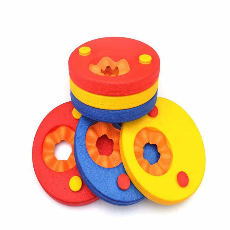 Inflatable children swimming float-sleeved overall foaming safety foam arm circle swimming beginning arm floating ring