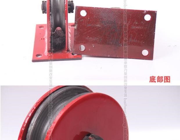 Nâng công cụ xây dựng trang web với dây dẫn hướng dây cố định ròng rọc - Dụng cụ thủy lực / nâng ròng rọc xây dựng